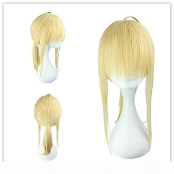 

gt;&gt;&gt;new fashion blonde party wig heat resistant synthetic cosplay wig, Black;brown