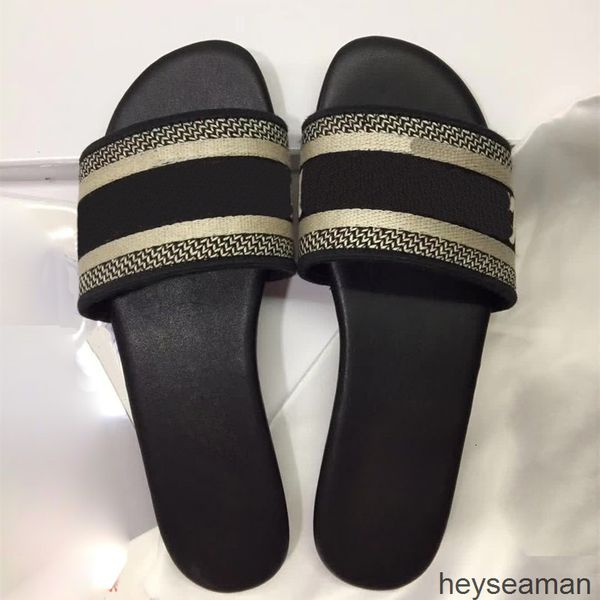 

slippers women straw embroidery dway sandal floral brocade fashion flip flops striped beach genuine leather dazzle flowers slipper with 7tu3, Black