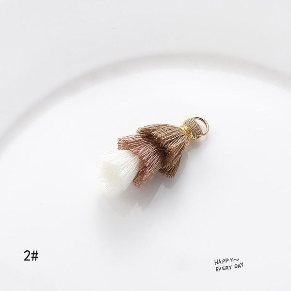 

12pc lot 3cm three layers overlapping tassels silk fringe sewing tassel trim decorative key tassels for curtain home decoration h jllcvd