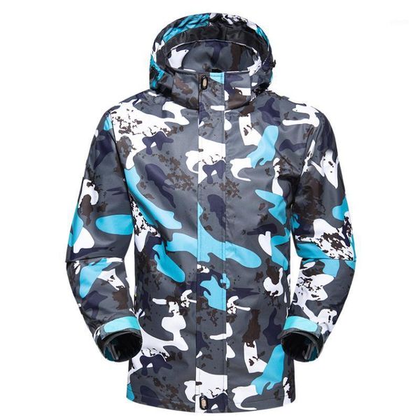 

outdoor jackets&hoodies 2021 men women softshell hiking jackets travel camping climbing coat camouflage waterproof ski jackets1, Blue;black
