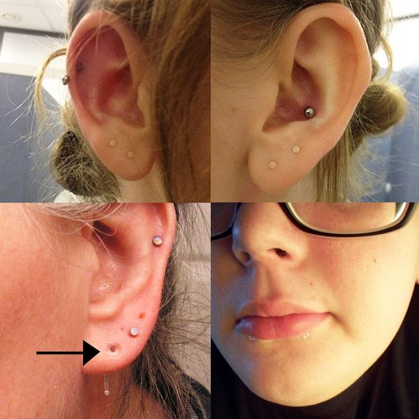 

10pcs/lot bioplast flexible nose lip ring labret earring eyebrow ring belly ring nose studs cartilagem body piercing jewelry q sqcujf, Silver