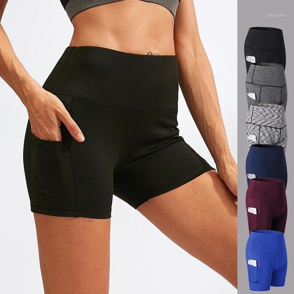 

running pants gym shorts women summer for jogging fitness training leggings female cycling clothing quick drying tight pants1, Black;blue