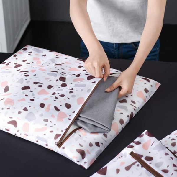 

mesh laundry bags washer machine clothing sock washing bags underwear protector fine mesh wash bag