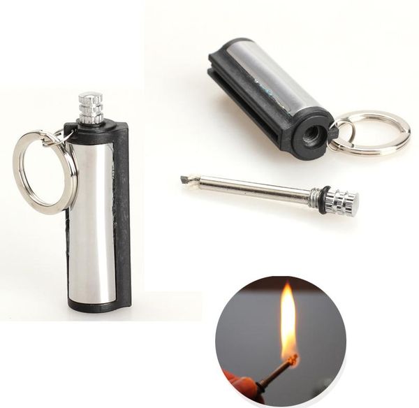 

fire starter tool flint stone metal match открытой зажигалка газ сигара firesteel camp hike сигарета путешествие нефть магний выжить bbyolf