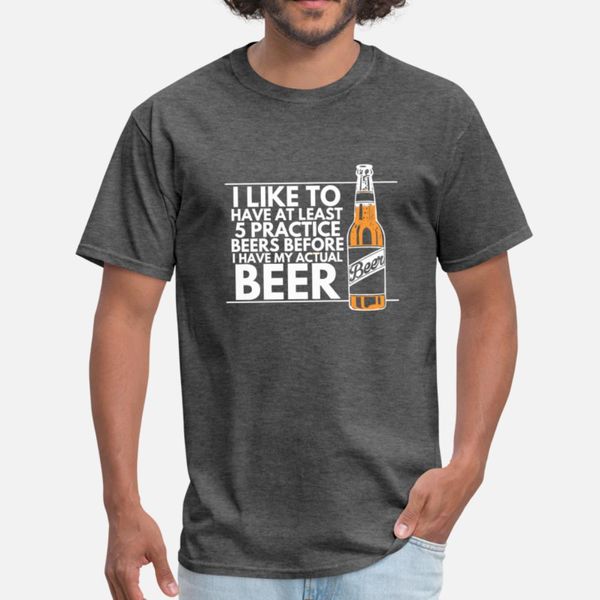 

beer - practice beers funny beer drinking drink graphic designers t shirt humor breathable summer tracksuit hoodie sweatshirt