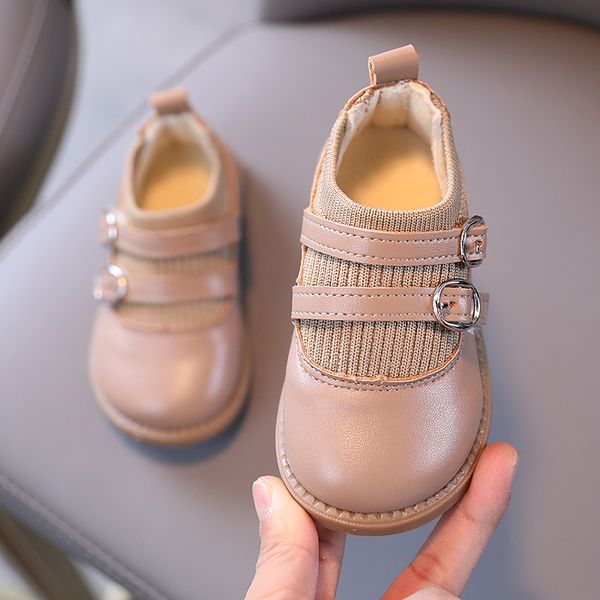 

toddlers boots warm plush children shoes for baby girls winterourwear black khaki size 21-30 1-6ears