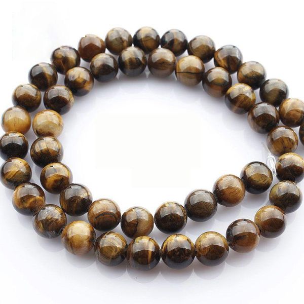 

1strand lot 4 6 8 10 12 mm natural stone tiger eye agates round beads loose spacer bead for jewelry making diy necklace bracelet h bbynom