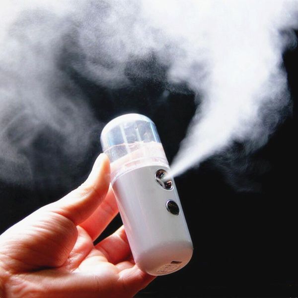 

new 30ml mini nano facial sprayer usb nebulizer face steamer humidifier hydrating anti-aging wrinkle women beauty skin care tool1