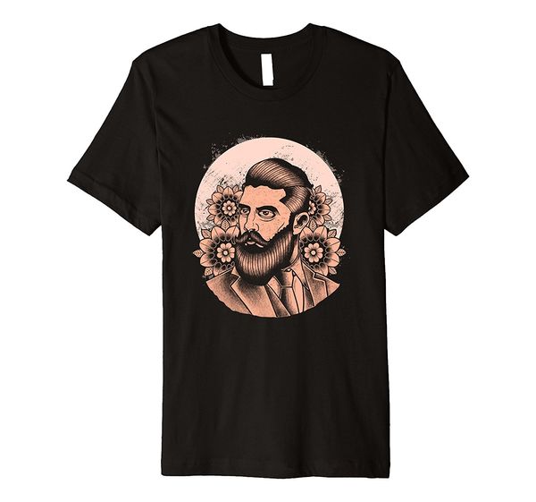 

2018 new summer fashion men tee shirt mens beard pomade barber t-shirt casual t-shirt sport hooded sweatshirt hoodie
