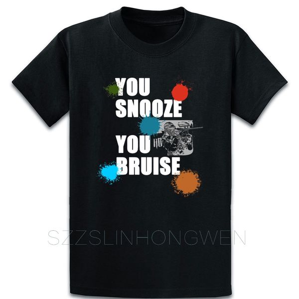 

you snooze you bruise paintball woodsball gift cool loose comfortable family summer designs sport hooded sweatshirt hoodie t shirt