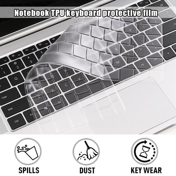 

keyboard covers silicone cover for 2021 13/15/16/17" air/pro/ retina skin waterproof protective film us/eu version1