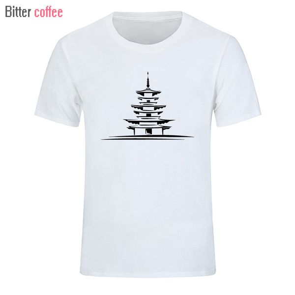 

sport bitter coffee 2018 comfortable mens casual summer short sleeve t shirt cotton ancient architecture clothing men t shirts