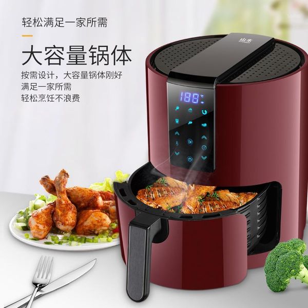 

air fryers 3.5l 220v fully automatic fryer multi-functional non-oil large-capacity electric frying pan1