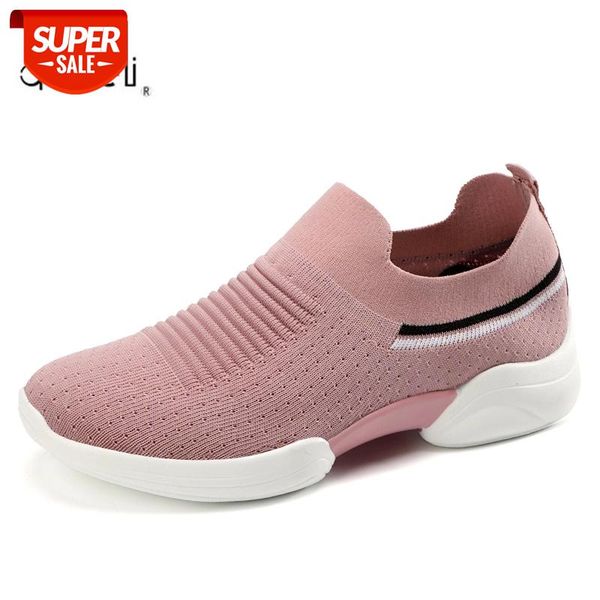 

women vulcanized shoes women sneakers slip on flats shoes loafers plus size 42 walking flat zapatos feminino #6s9o