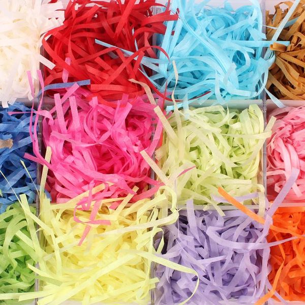 

decorative flowers & wreaths natrual color paper fillings for gift box,wedding/xmas fillers decoration,protect cookie/cake/gift/kitchen swee