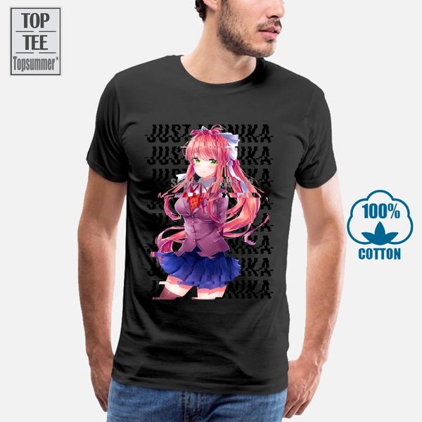 

custom printed tshirt men t shirt just monika doki doki literature club just monika women t shirt sport hooded sweatshirt hoodie