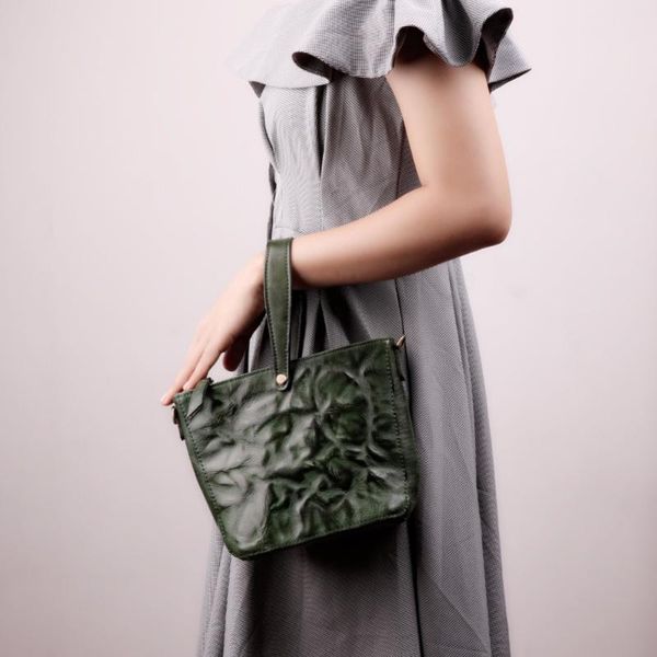 

women messenger bags vintage genuine leather crossbody bags handbag small shoulder bag for young girl tote bolsa feminina