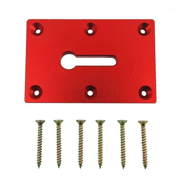 

aluminum alloy pliers mounting plate carpenter woodworking table fixture fixing molc1