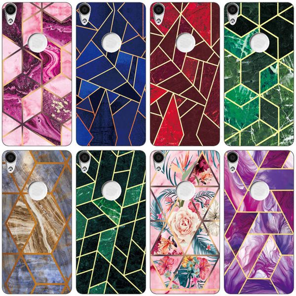 

alcatel shine lite 5080x 5080 case geometric marble soft casevfe1