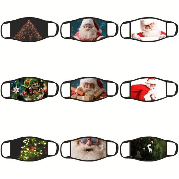 

masks in santa mouth reusab#341 claus anti deer stock xmas face printed santa mens claus sqlo christmas christmas snowflake er washable idbp