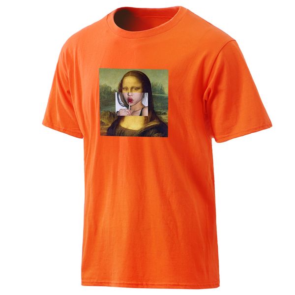 

mens mona lisa casual fashion harajuku clothing o neck summer male retro hip hop s casual sport hooded sweatshirt hoodie men t shirt