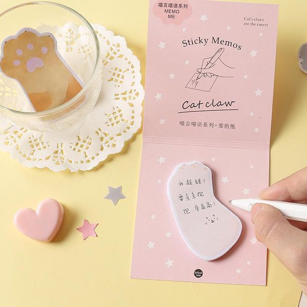 

6 шт. kawaii cat colaw forge picky memo dary наклейки канцтовары подарок офис школьные принадлежности материал эсколар fm510 sqcxpl ppshop01