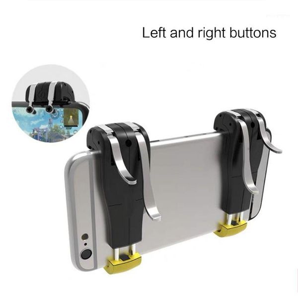 

durable left right game trigger gamepad game controller grip joystick for android cell phones games supplies1
