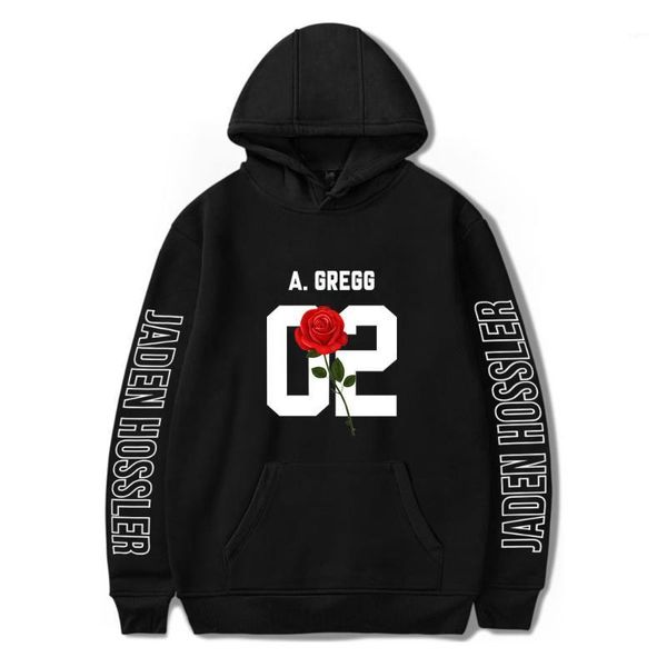 

aikook 3d hoodies fashion sweatshirt print jaden hossler hoodies1, Black