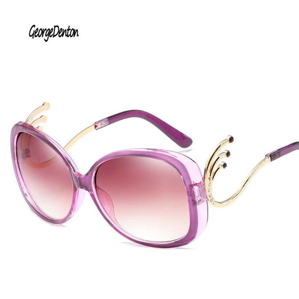 

sunglasses fashion oval women sun glasses retro trend plastic frame simple design lmitation diamond studded uv400, White;black