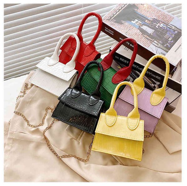 

2022 fashion bags luxury handbags designers korean net red stone pattern fashionable girl's hand-held one shoulder messenger bag