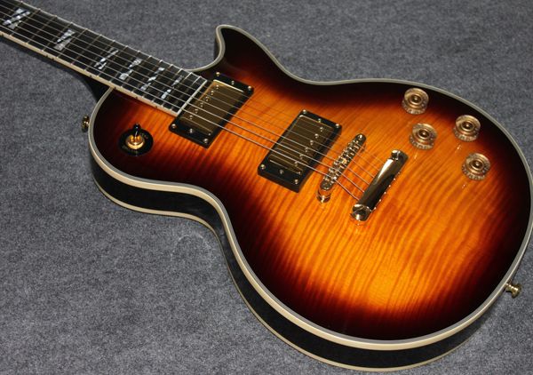 

electric guitar body mahogany ,can customize twin surface flame maple