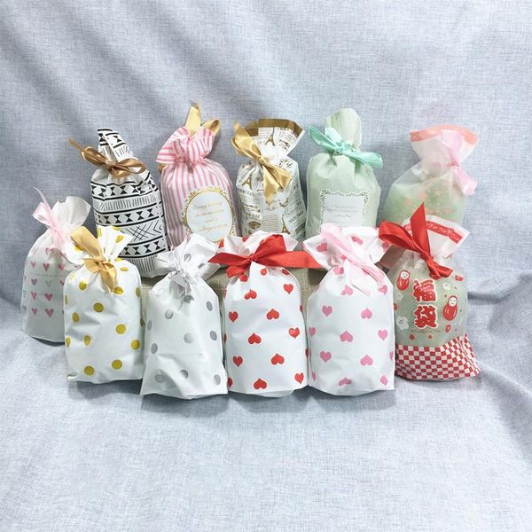 

пластиковые конфеты cookie drawstring сумка lbsisi life 50шт treat с лентой закуска candy birthday party свадебный подарочные пакеты bbyaxi