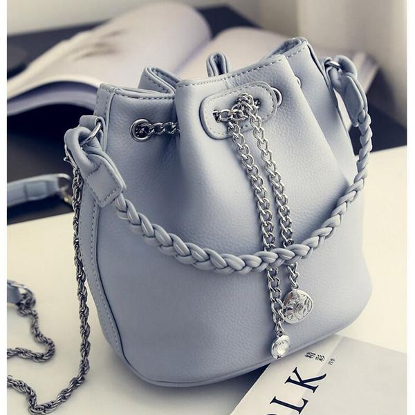 

women's handbag pu leather bucket bag shoulder bags designer hand bags for women purses and handbags x520