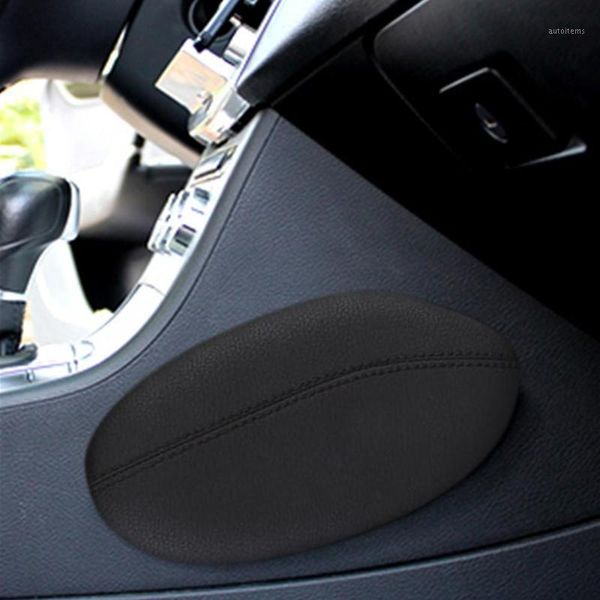 

universal car leg cushion knee pad support pillow protector leather for e39 e60 e90 car interior accessories1