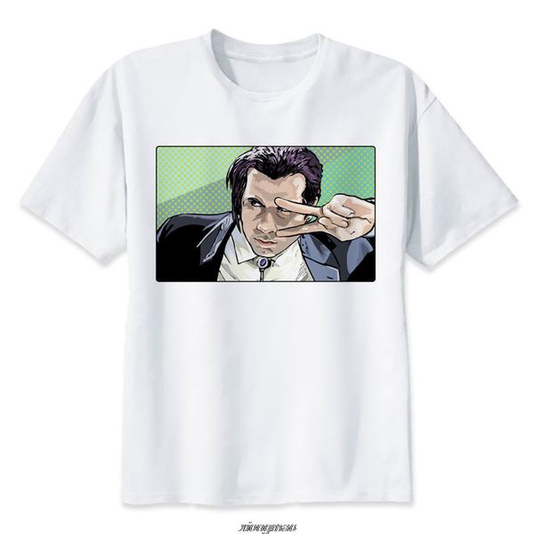

pulp fiction мужская футболка мужская мода новизна печатается с коротким рукавом лето мужской вскользь тройники спорта толстовка с капюшоном
