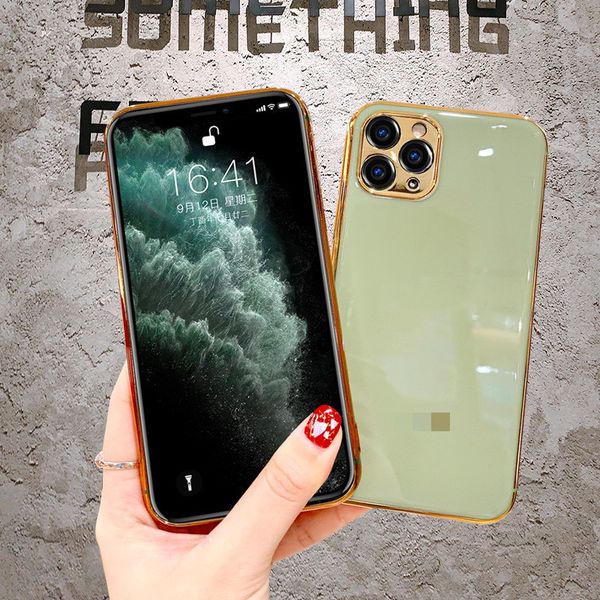 

wholesale electroplating stylish back cover type protective case for iphone 12 x xr 11 xs max 7 8 plus mobile phone case