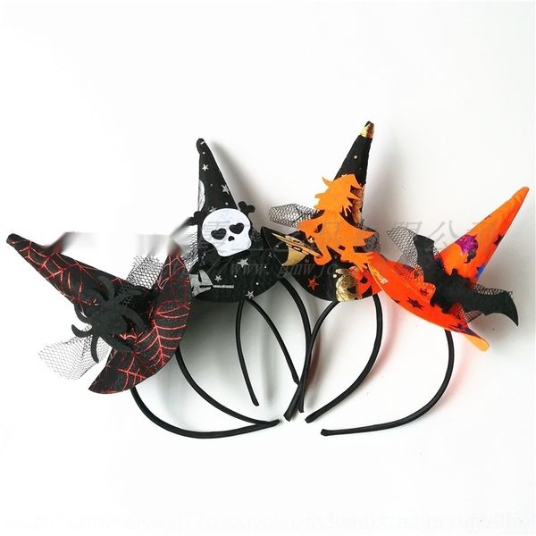 

wjv9v new halloween headband spider decoration hat bat carnival new halloween witch headband spider bat headdress witch hat carnival decorat