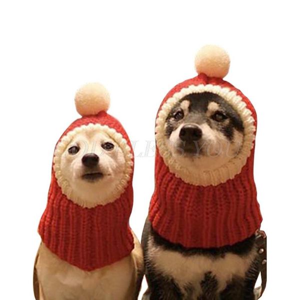 

dog apparel christmas pet woolen headwear hat cosplay cute novelty decor funny party costume clothing accessories for cats
