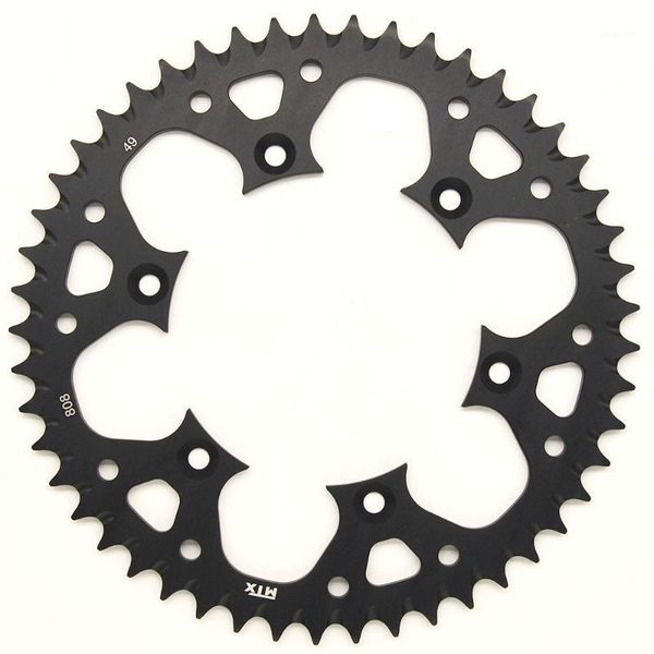 

engine assembly aluminium alloy 47t 48t 49t 50t 51t 52t rear chain sprocket for off road dr350 l klx400 b1rm125 d rm250 x h w1