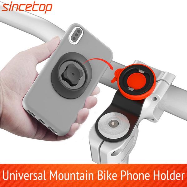 

universal mountain bike phone holder bicycle mobile phone stand quick mount road bike handlebar stem mount riding mtb bracket