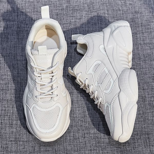 

height increasing 6cm women running shoes breathable mesh women's sneakers lace up ladies sports shoes soft walking zapatillas