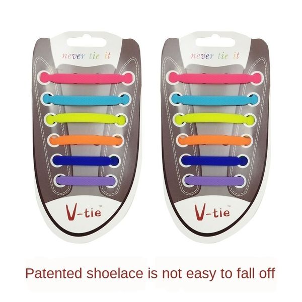 

fashion colorful silicone shoelace 16 suit creative lazy shoelace high elastic shoestring wholesale with retail package, White;pink