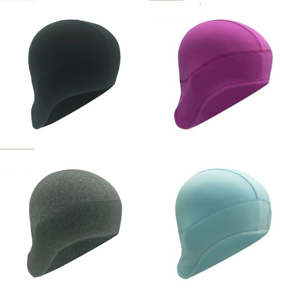 

верхняя велоровка для велобойка череп крышки велосипед на открытом воздухе упругое бархет держите теплый шлем внутренняя крышка женщины мужч, Black