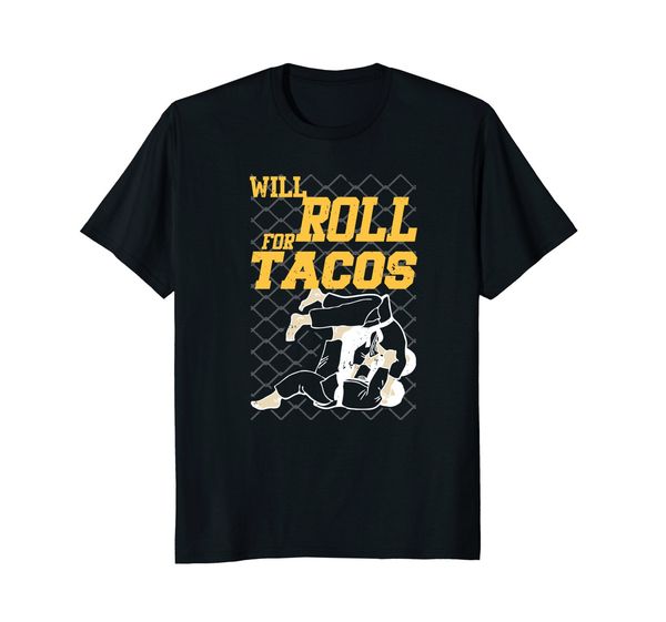 

enjoy jiu jitsu shirt will roll for tacos funny workout tee summer tee shirt summer tee shirt sport hooded sweatshirt hoodie