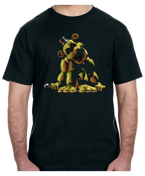 

secret golden freddy shirt five nights at freddy's yellow bear fazbear pizza men summer t shirt sport hooded sweatshirt hoodie