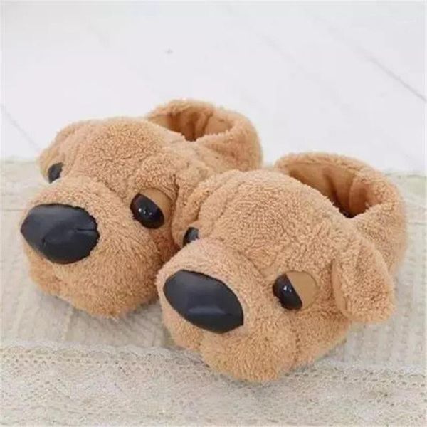 

slippers woman winter warm cotton cute cartoon home indoor floor slip on csaual female plus size lovers shoes1, Black
