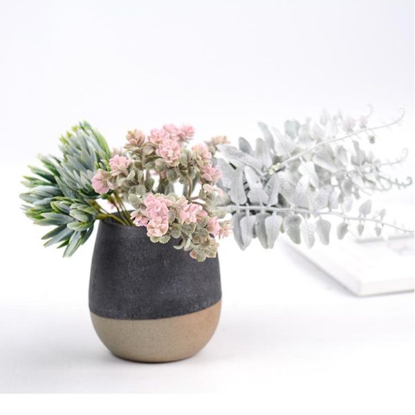 

1pcs artificial plants flower real touch leaves use for wedding home decoration diy craft home garden decor artificia jllrwh