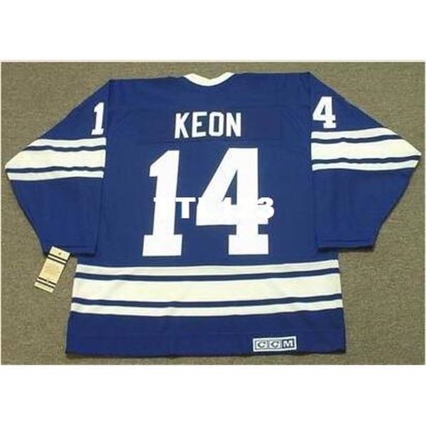 

mens #14 dave keon toronto maple leafs 1967 ccm vintage away hockey jersey or custom any name or number retro jersey, Black