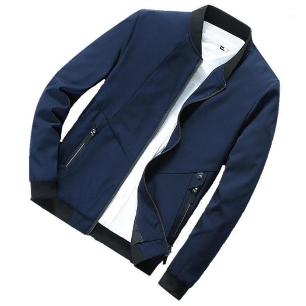 

lbl252 autumn mens jacket stand collar windbreaker male baseball jackets casual thin windbreaker1, Black;brown