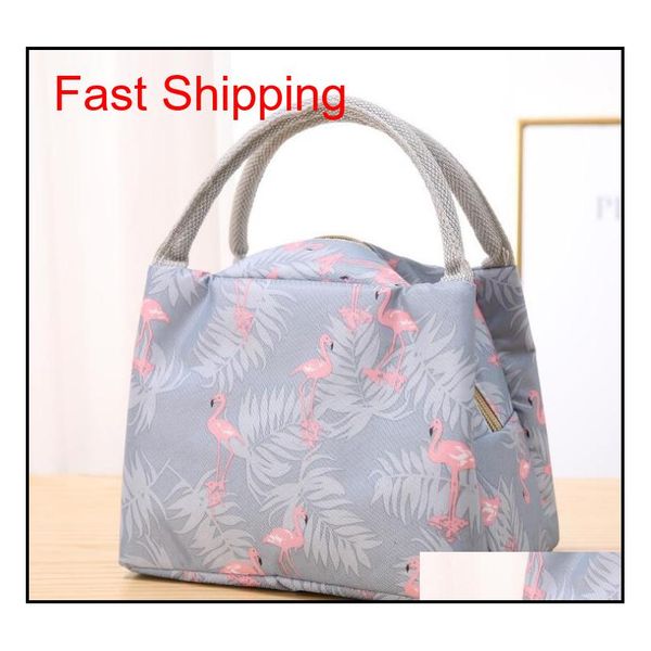 

waterproof lunch bags tote portable lunch box bag kitchen zipper storage bags for outdoor travel picnic thermal qyletz mj_bag